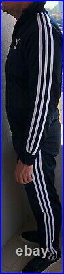 Classical Adidas mens tracking suit vintage mens model Blue or Black tracksuit