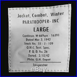 Combat Winter Jacket, Tanker Jacket, Blouson de Tankiste