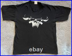 Danzig Skull Classic Beast Black Tee T Shirt Mens Size XL Wild Oats 1996 Vintage