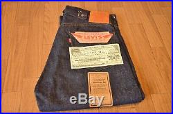 Dead Stock Levis 201xx Big-e Denim Jeans 555 Button 1998 USA