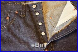 Dead Stock Levis 201xx Big-e Denim Jeans 555 Button 1998 USA