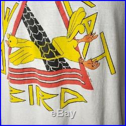 Def Leppard Ded Flatbird T Shirt Vintage 90s 1990 First RARE LIMITED USA Large