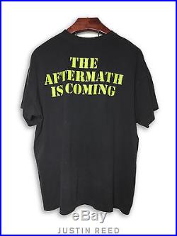 Dr Dre Aftermath Is Coming 90s Vintage Pushead T-Shirt Sz XL