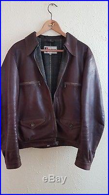 Eastman Hartmann leather jacket 44r
