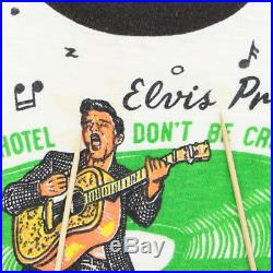 Elvis Presley Shirt Vintage tshirt 1956 The King of Rock N Roll Heartbreak Hotel
