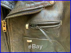 Exceptional Vintage Buco J-24 Horsehide Leather Motorcycle Jacket