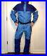 Gore Tex REI Blue Mens MEDIUM vtg One piece SKI SUIT Snow Bib Shell Snowsuit M