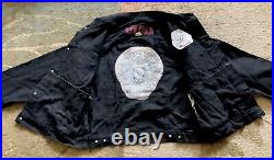 Grateful Dead Vintage Jacket 1990 World Tour Rockwear Denim Nwot Memorylen