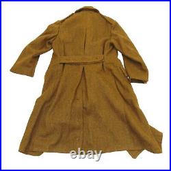 Greek Heavy Wool Overcoat