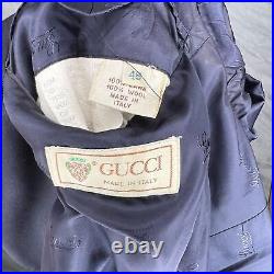 Gucci Vintage Suit Blazer Coat 48