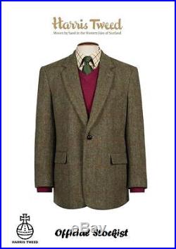 HARRIS TWEED Taransay Classic Jacket Official Stockist Virgin wool All Sizes