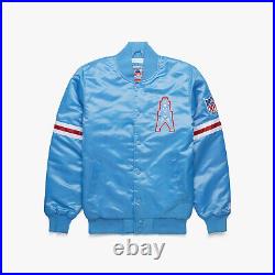 HOMAGE X Starter Houston Oilers Satin Jacket XL New with Tags