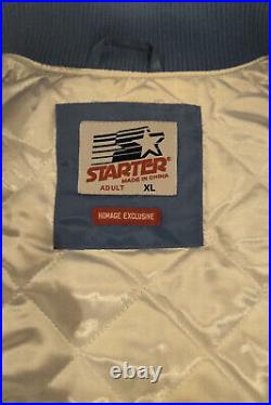 HOMAGE X Starter Houston Oilers Satin Jacket XL New with Tags