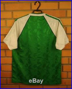 Hibernian jersey MEDIUM 1989 1990 shirt vintage retro 40-42 soccer Adidas