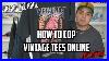 How To Cop Vintage For Cheap And Tee Haul