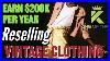 How To Make 200k A Year Reselling Vintage Clothing On Ebay Etsy Grailed