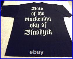 IMMORTAL Original Vintage 1998 T-Shirt XL Mayhem Emperor Darkthrone Bathory Absu