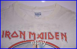 Iron Maiden Aces High Tee Shirt 1984