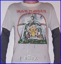 Iron Maiden Aces High Tee Shirt 1984