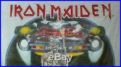 Iron Maiden Shirt Somewhere On Tour 1987