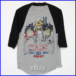 Iron Maiden Shirt Vintage tshirt 1985 Eddie Luvs Noo Yawk Tour Metal Band NYC