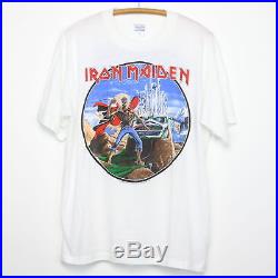 Iron Maiden Shirt Vintage tshirt 1986 Phantom Of The Opera Rock Heavy Metal