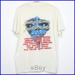 Iron Maiden Shirt Vintage tshirt 1988 Seventh Son Of A Seventh Son World Tour