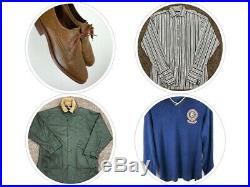 JOB LOT Branded Vintage Mens Clothing Reseller Bundle Retro Designer
