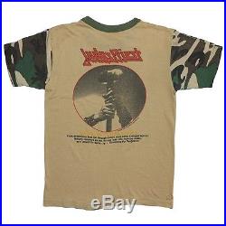 Judas Priest shirt vintage tshirt Screaming For Vengeance 1983 Rare Camo Sleeves