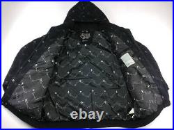 KARL KANI jacket, black, track jacket, 90s hip-hop, 1990s hip hop mens size XXL