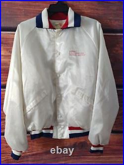 King louie 90's Varsity Bomber Jacket Formula 1 1990 Phenix Original LARGE