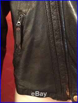 LANGLITZ LEATHERS 1988 Leather CASCADE Jacket BARELY WORN Small Medium