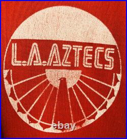 LA Aztecs 1970s Adidas Vintage Soccer Jersey 70s Los Angeles LA Galaxy LAFC