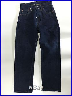 LEVIS 1955 LVC VINTAGE 501 28 x 30 SELVEDGE JEANS big E 555 Valencia Made in USA