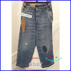 LEVIS VINTAGE CLOTHING 1920s BALLOON JEANS MED BLUE MENS SIZE 27