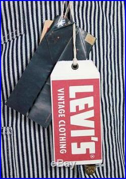 LEVIS VINTAGE CLOTHING AI2015 men'S jacket grooved white/blue