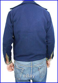 LEVIS VINTAGE CLOTHING men'S jacket blue 100 % wool