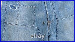 LEVIS Vintage Clothing 1890 501 Bandit Selvedge Jean Cotton Blue Mens 27 $395
