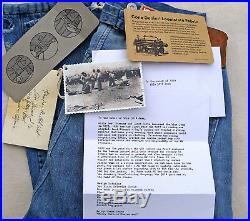 LEVIS Vintage Clothing 1890 501 Bandit Selvedge Jean Cotton Blue Mens 29 $395