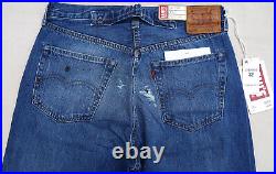 LEVIS Vintage Clothing 1937 501 Big E Cone Denim Selvedge Jean Blue Mens 32 $395