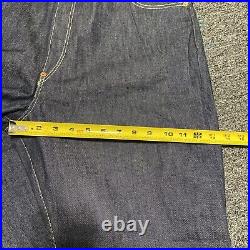 LEVIS Vintage Clothing 501 XX Suspenders Buckle Back Selvedge Indigo 36x29 Jeans