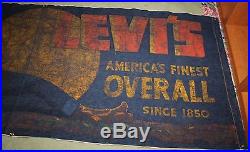 LEVI'S 1950'S ORIGINAL BANNER BIG E 501XX SELVEDGE 108 X 28 VINTAGE COWBOY