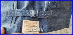 LEVI'S VINTAGE CLOTHING 1940s BUCKLE BACK 2 POCKET DENIM JACKET MEN SIZE 40/ M