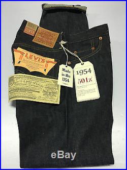 LEVI’S VINTAGE CLOTHING men’S jeans 501z 1954 100% cotton MADE IN USA