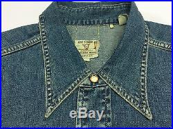 LEVI'S VINTAGE CLOTHING men'S shirts jeans mod 1950 WESTERN DENIM SHIRT