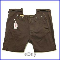 LEVI'S Vintage Clothing Chino Trouser LVC Pants Denim Jean Brown Cotton Men's 32