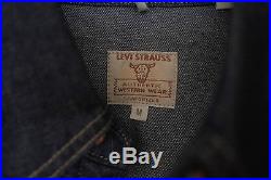 LVC Levi's Vintage Clothing 1950's Raw Western Shirt Denim Hemd Men Medium M NEW
