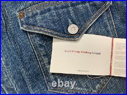 LVC Levis Vintage Clothing 1897 Blanket-Lined Pleated Blouse Jacket 705792382 L