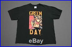 L/XL vtg 90s 1995 GREEN DAY Insomniac t shirt 23.139