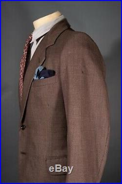 Late 1940s early 1950s British True Vintage Mens Suit Hepworths medium CC41 era